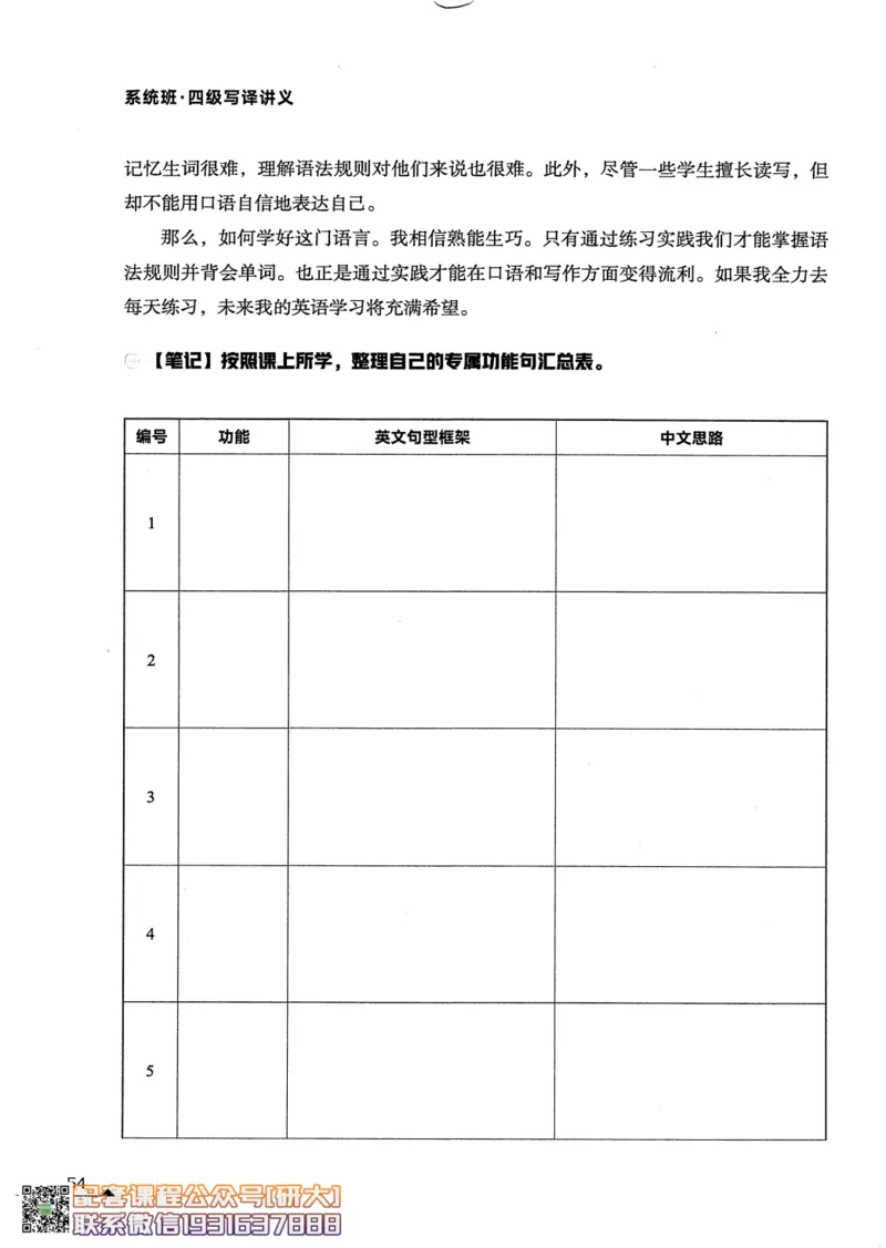 26英语四级--突破写译讲义--高徒_2026年6月其他机构_05.2026四级英语26年06月_02.2026四级英语高途老师_00.书籍扫描