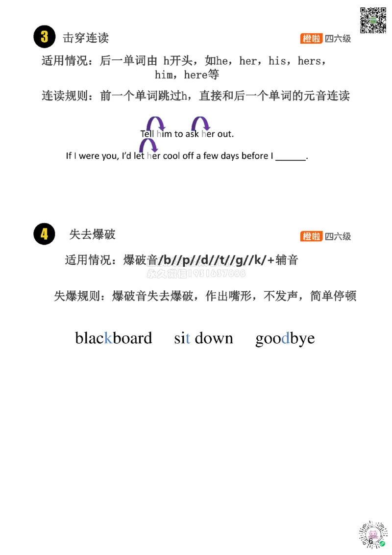 [14.1]--口语-必备语音现象_2026年6月其他机构_05.2026四级英语26年06月_09.2026四级英语橙啦老师_00课件