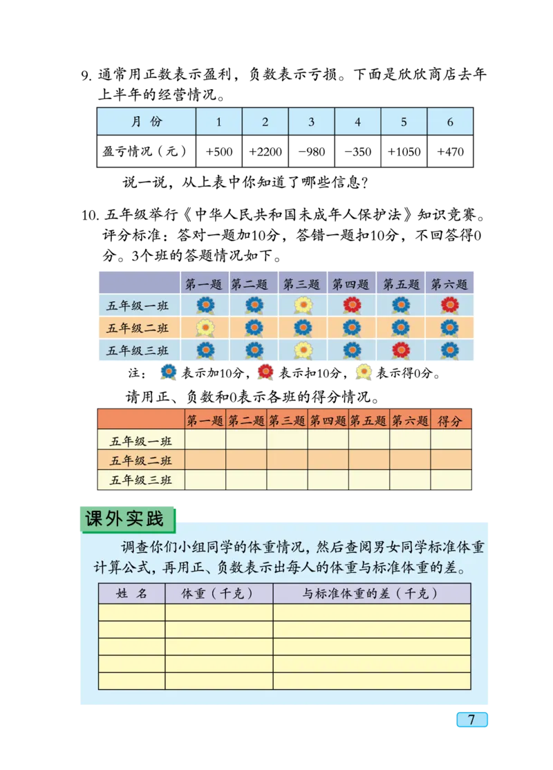 义务教育教科书&middot;数学五年级下册_电子课本_小学电子课本_02数学_4.青岛版_六三