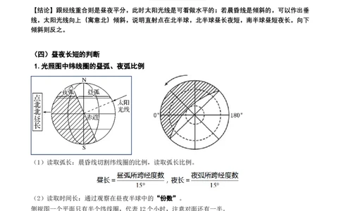 2.0.4昼夜更替和昼夜长短的变化（学案）_新高考复习资料_2024年新高考复习资料_一轮复习资料_完备战2024年高考地理一轮复习考点帮（新高考专用）_第二部分自然地理