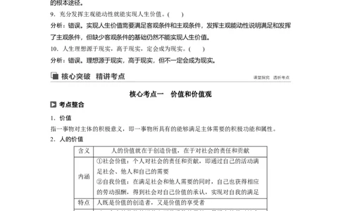 104第十五单元认识社会与价值选择第40课　实现人生的价值_通用版（老高考）复习资料_2023年复习资料_一轮+二轮_政治高三一轮复习系列_425