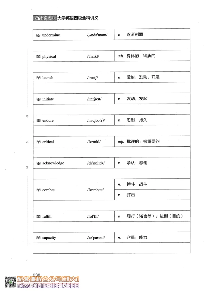 26英语四级--全程班全科讲义--有道_2026年6月其他机构_05.2026四级英语26年06月_05.2026四级英语有道老师_00.书籍扫描