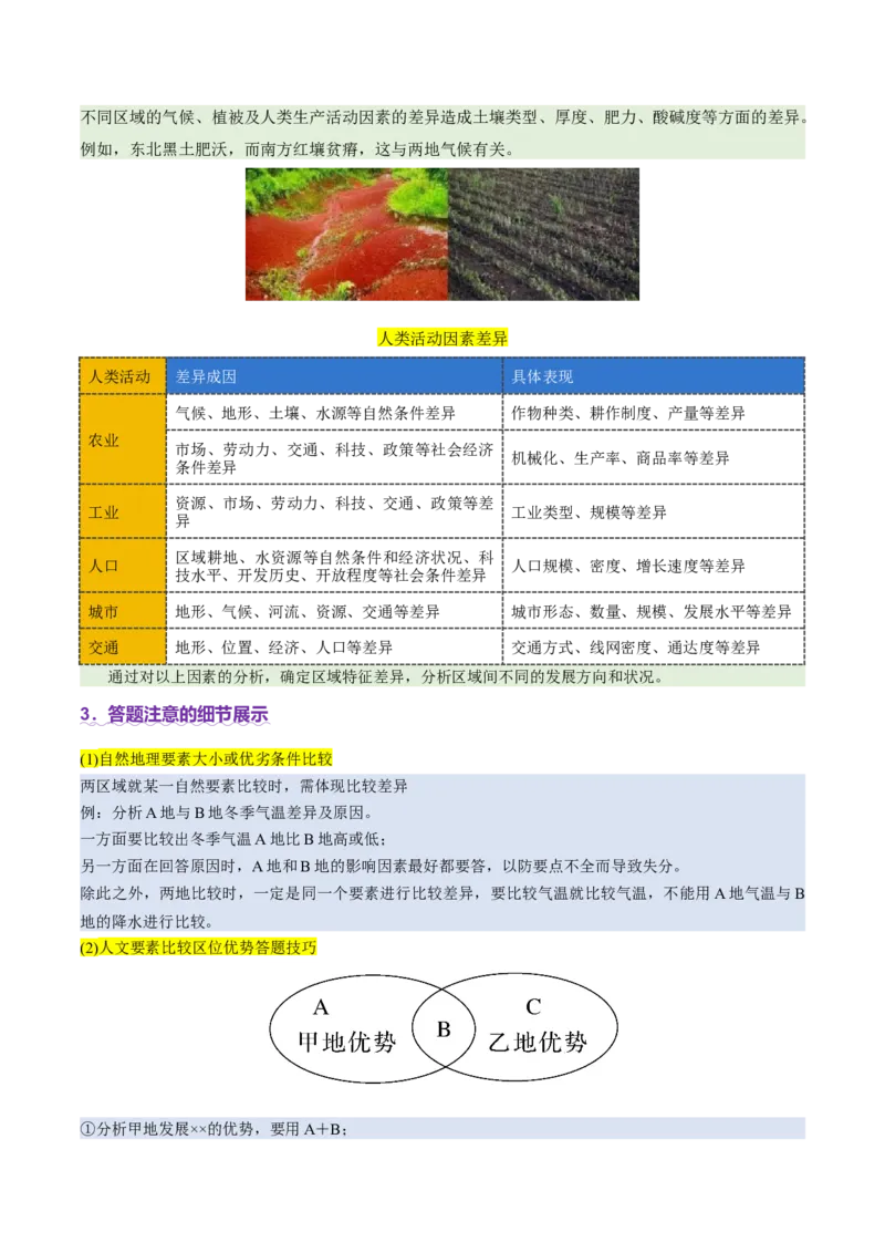 专题01区域定位与区域特征（讲义）（解析版）_2025年新高考资料_二轮复习_01高考语文等多个文件_2025年高三地理高考二轮复习专项提升_二轮讲义