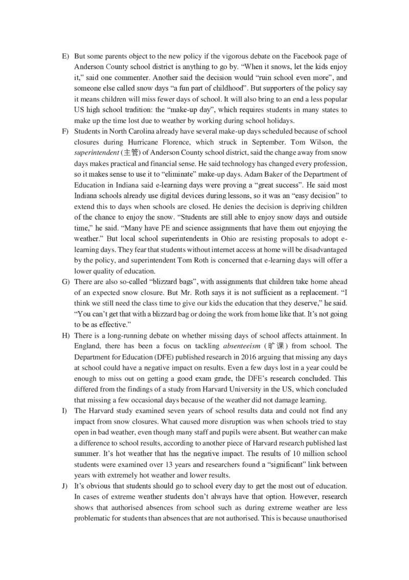 2024年06月大学英语四级考试真题（第3套）_四六级真题+资料包_四级真题_2024年6月四六级真题_2024年6月四级真题+答案+音频（全3套，完整版）