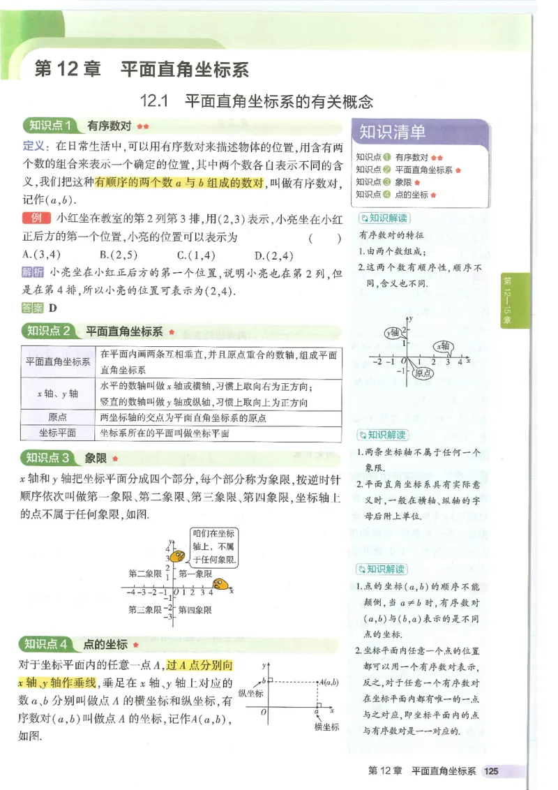 2025版《初中知识清单》-数学_《初中全科目知识点汇总》_2025初中知识清单_数学