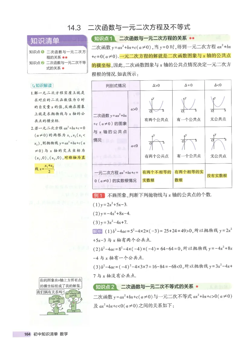 2025版《初中知识清单》-数学_《初中全科目知识点汇总》_2025初中知识清单_数学