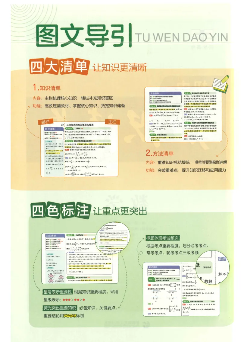 2025版《初中知识清单》-数学_《初中全科目知识点汇总》_2025初中知识清单_数学