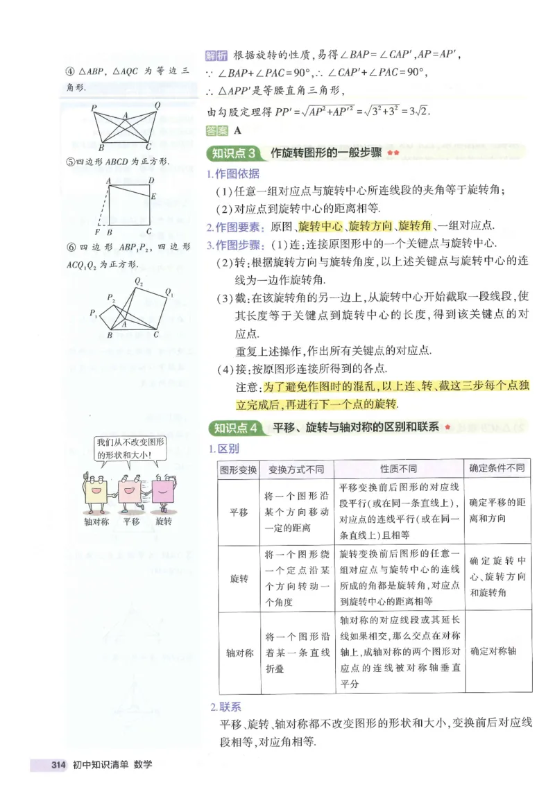 2025版《初中知识清单》-数学_《初中全科目知识点汇总》_2025初中知识清单_数学