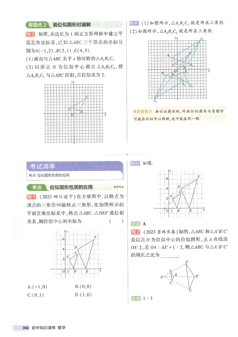 2025版《初中知识清单》-数学_《初中全科目知识点汇总》_2025初中知识清单_数学