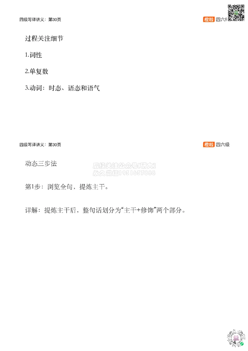 [12.1]--翻译精讲1：概况+方法_2026年6月其他机构_05.2026四级英语26年06月_09.2026四级英语橙啦老师_00课件