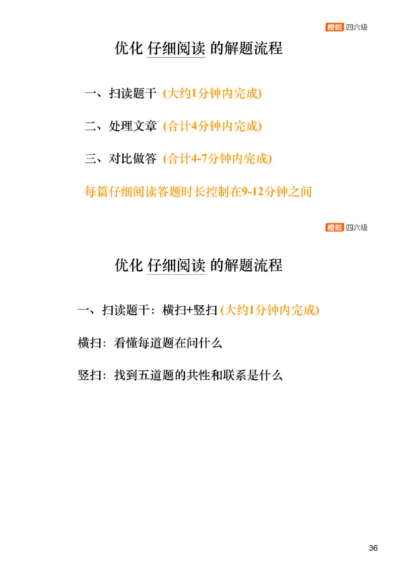 [9.6]--仔细阅读精讲精练6_2026年6月其他机构_05.2026四级英语26年06月_09.2026四级英语橙啦老师_00课件