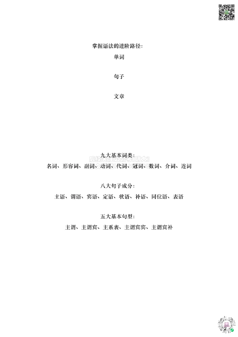 [6.4]--九大基本词类（冠词、数词、介词）_2026年6月其他机构_05.2026四级英语26年06月_09.2026四级英语橙啦老师_00课件