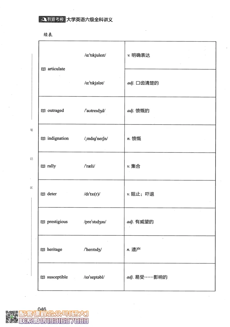 26英语六级--全程班全科讲义--有道_2026年6月其他机构_06.2026六级英语26年06月_05.2026六级英语有道老师_00.书籍扫描