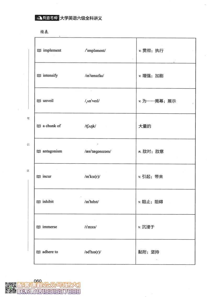 26英语六级--全程班全科讲义--有道_2026年6月其他机构_06.2026六级英语26年06月_05.2026六级英语有道老师_00.书籍扫描
