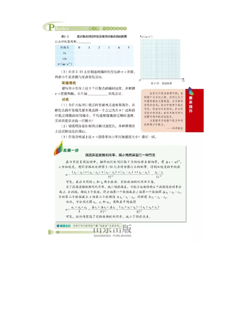 鲁科版高中物理必修1（2017课标版）_高中电子课本_4.高中物理课本_鲁科版