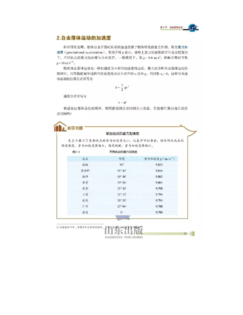 鲁科版高中物理必修1（2017课标版）_高中电子课本_4.高中物理课本_鲁科版