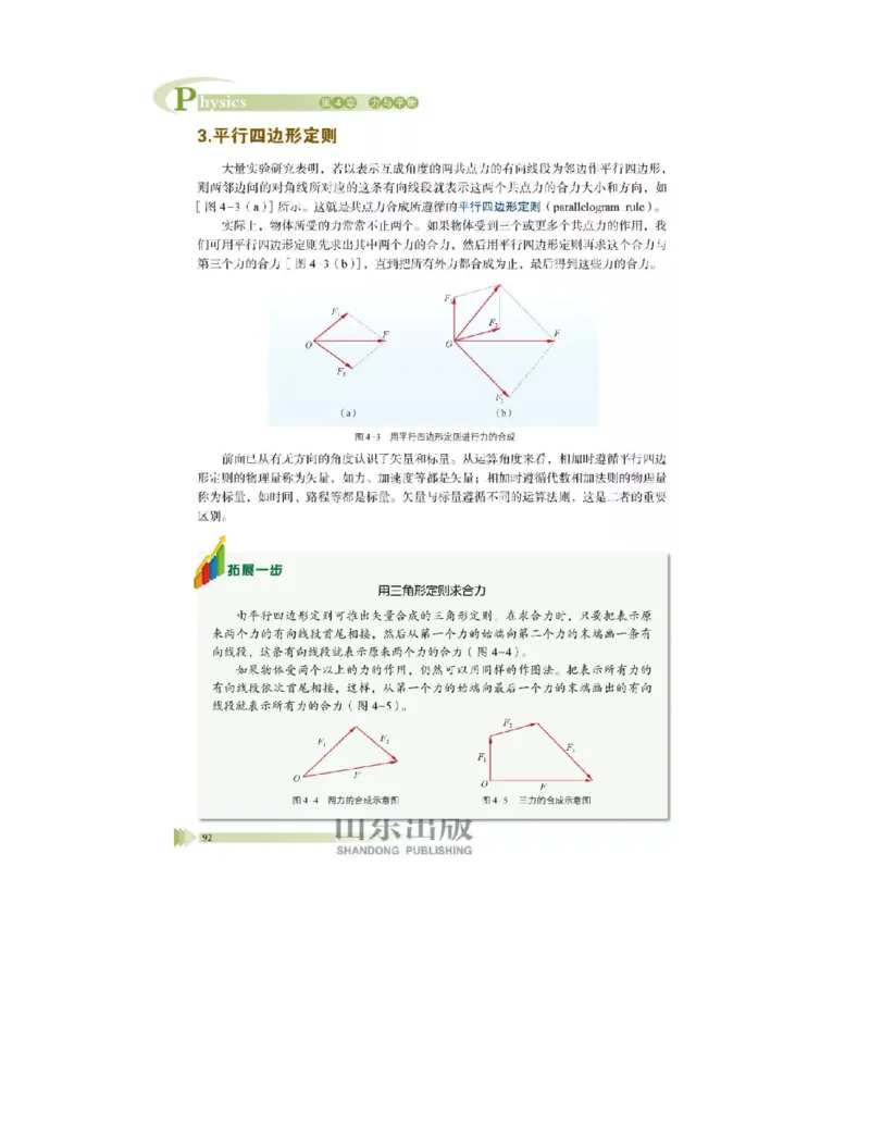鲁科版高中物理必修1（2017课标版）_高中电子课本_4.高中物理课本_鲁科版