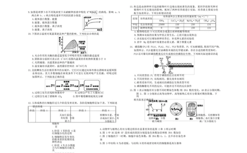 内蒙古自治区赤峰市红山区2024-2025学年高一上学期期末统考生物试卷_2025年02月试卷_0225内蒙古自治区赤峰市红山区2024-2025学年高一上学期期末考试