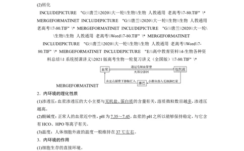 选择性必修一讲义_8.❤北京人大附中内部资料_6.人大附中高中生物讲义合集（全）