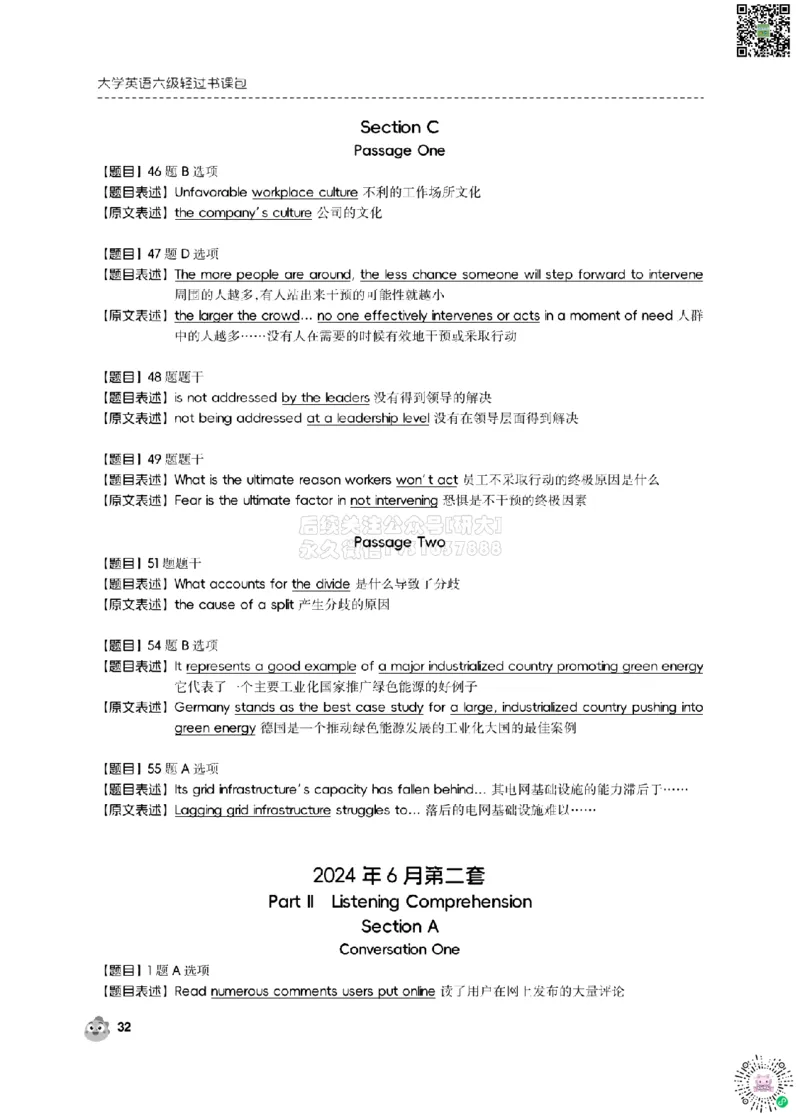 2024.6同义替换_2026年6月其他机构_06.2026六级英语26年06月_01.2026六级英语启航老师_02.基础夯实_02.听阅同义替换词