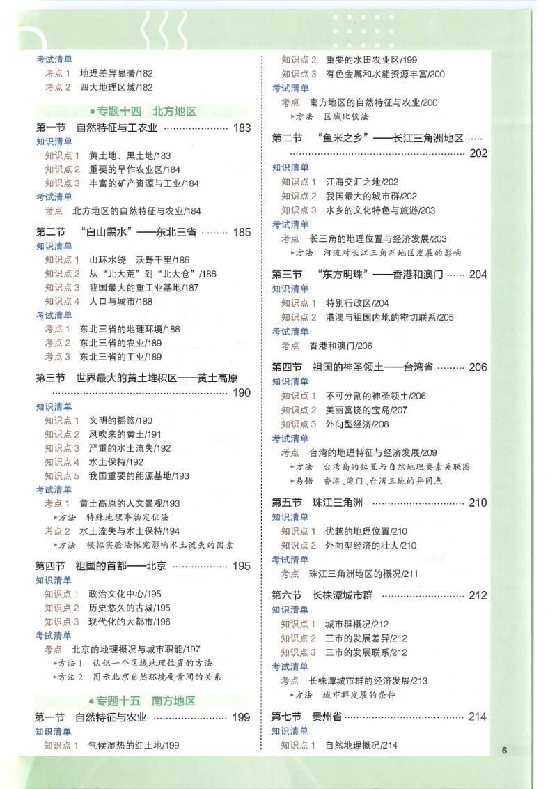 2025版《初中知识清单》-地理_《初中全科目知识点汇总》_2025初中知识清单_地理