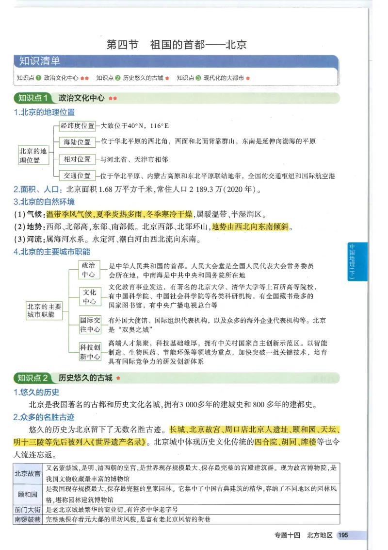2025版《初中知识清单》-地理_《初中全科目知识点汇总》_2025初中知识清单_地理