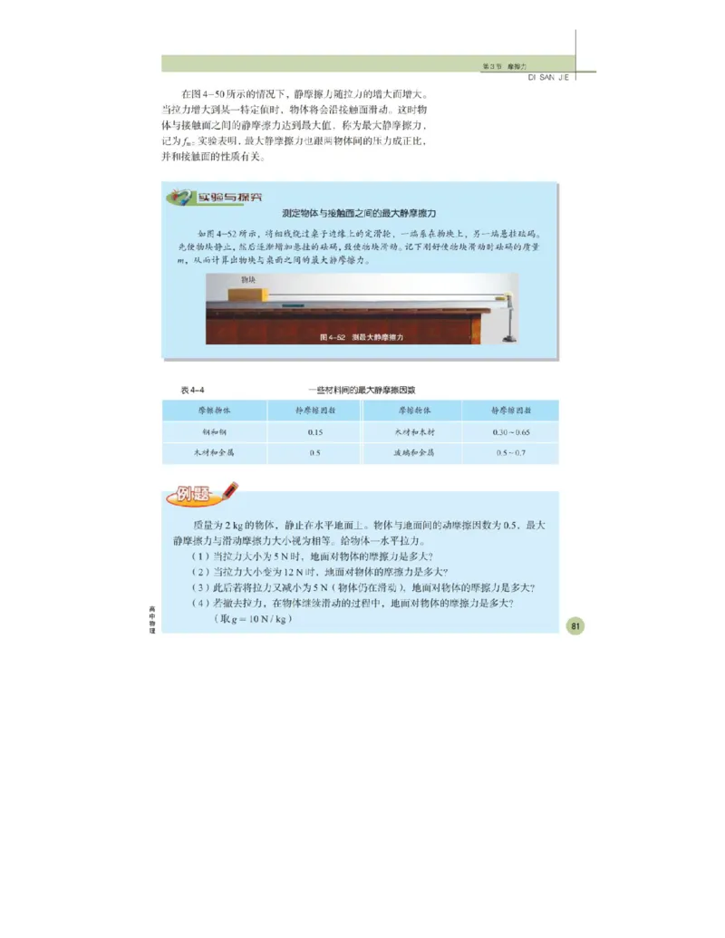 鲁科版高中物理必修1（2003）_高中电子课本_4.高中物理课本_鲁科版