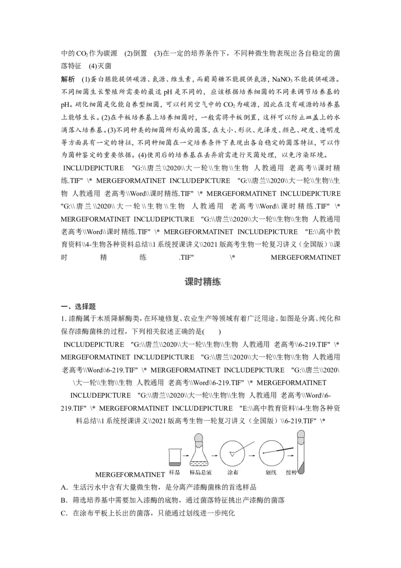 选择性必修三讲义_8.❤北京人大附中内部资料_6.人大附中高中生物讲义合集（全）