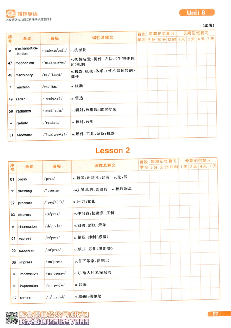 26英语四级-核心词汇-艾宾浩斯抗遗忘打卡--刘晓燕_2026年6月其他机构_05.2026四级英语26年06月_06.2026四级英语刘晓燕班_00.书籍扫描