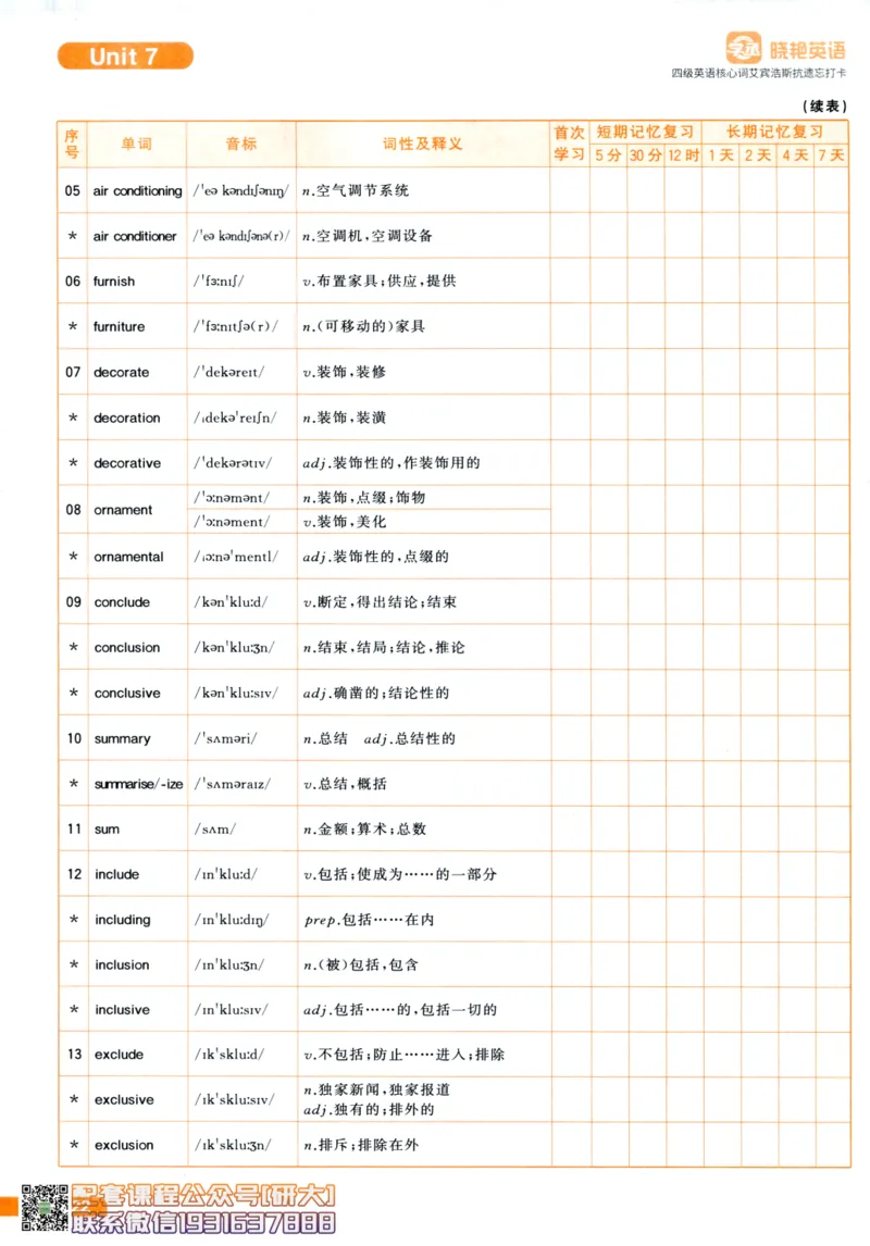 26英语四级-核心词汇-艾宾浩斯抗遗忘打卡--刘晓燕_2026年6月其他机构_05.2026四级英语26年06月_06.2026四级英语刘晓燕班_00.书籍扫描
