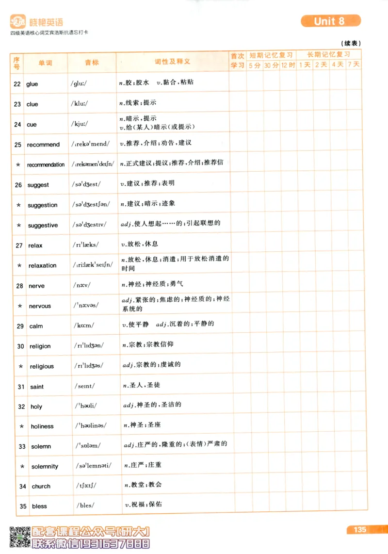 26英语四级-核心词汇-艾宾浩斯抗遗忘打卡--刘晓燕_2026年6月其他机构_05.2026四级英语26年06月_06.2026四级英语刘晓燕班_00.书籍扫描