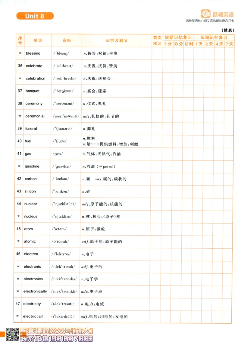 26英语四级-核心词汇-艾宾浩斯抗遗忘打卡--刘晓燕_2026年6月其他机构_05.2026四级英语26年06月_06.2026四级英语刘晓燕班_00.书籍扫描