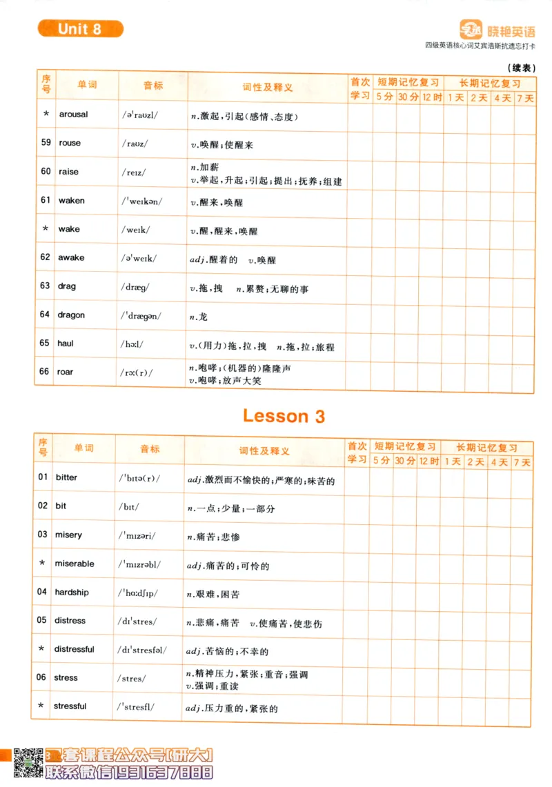 26英语四级-核心词汇-艾宾浩斯抗遗忘打卡--刘晓燕_2026年6月其他机构_05.2026四级英语26年06月_06.2026四级英语刘晓燕班_00.书籍扫描