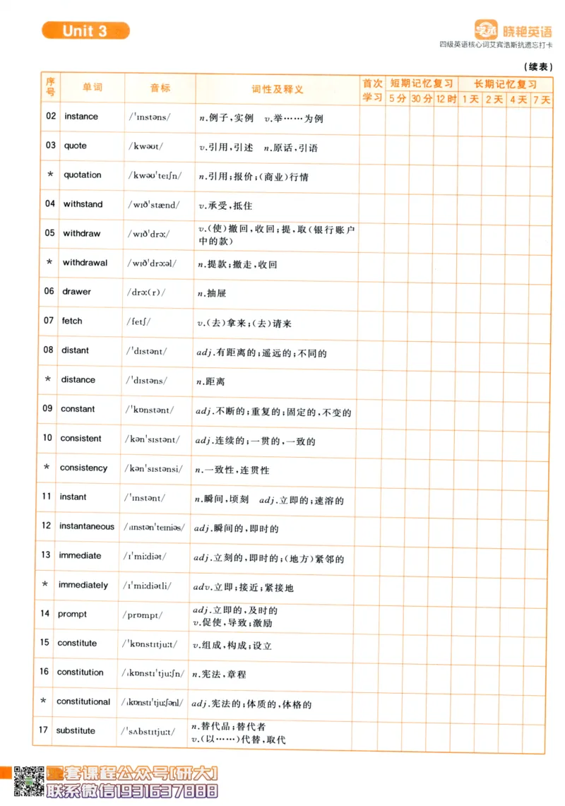 26英语四级-核心词汇-艾宾浩斯抗遗忘打卡--刘晓燕_2026年6月其他机构_05.2026四级英语26年06月_06.2026四级英语刘晓燕班_00.书籍扫描