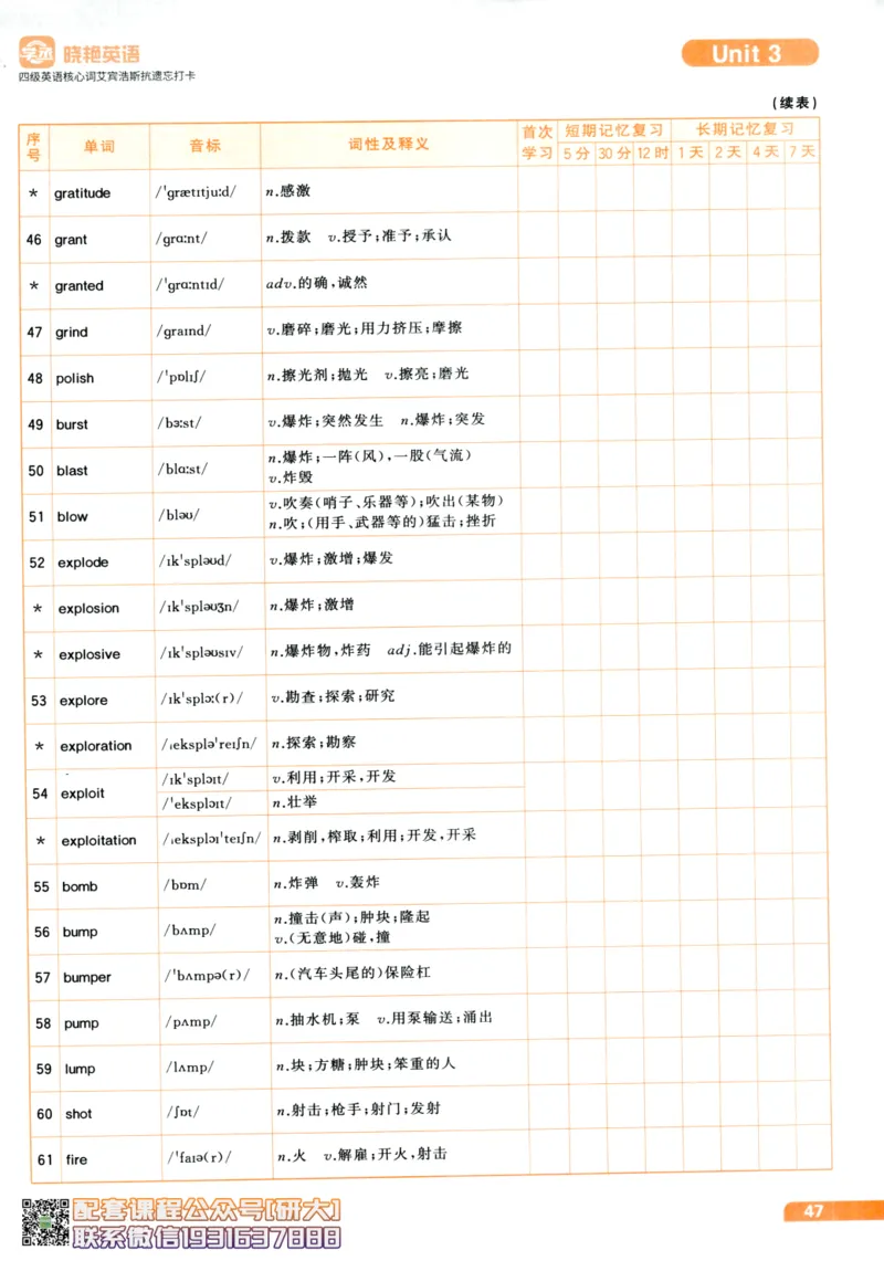 26英语四级-核心词汇-艾宾浩斯抗遗忘打卡--刘晓燕_2026年6月其他机构_05.2026四级英语26年06月_06.2026四级英语刘晓燕班_00.书籍扫描