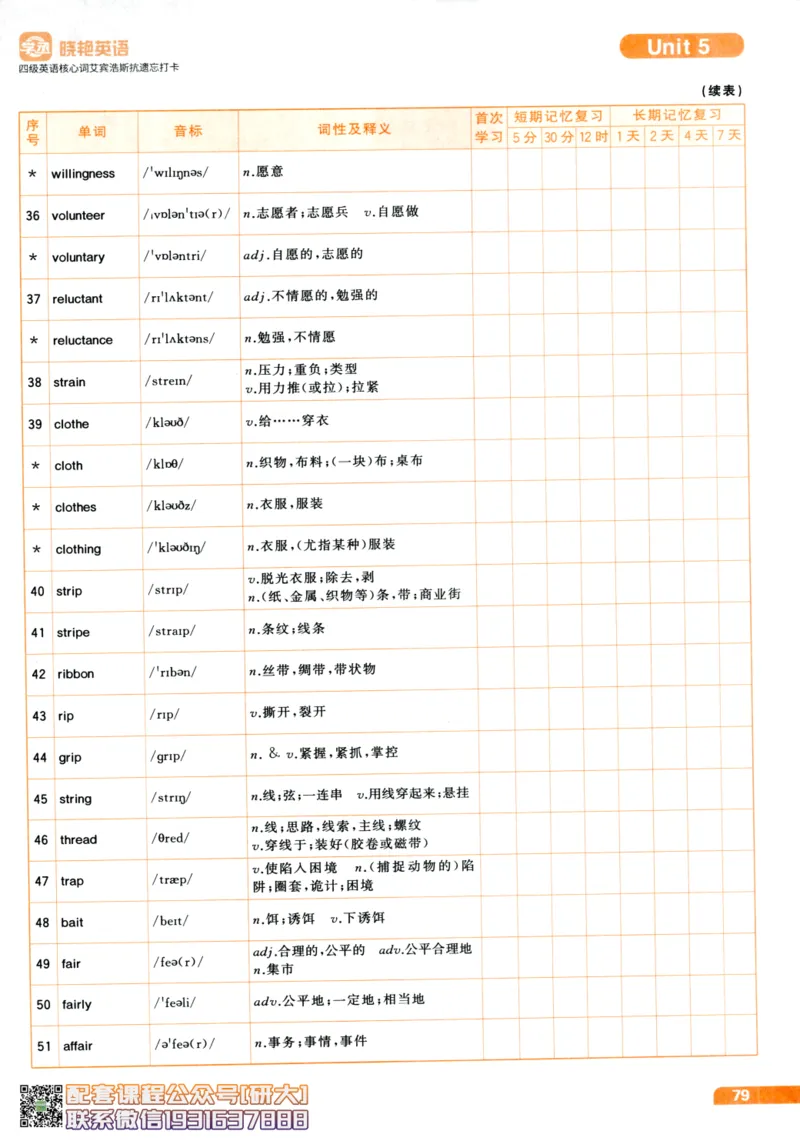 26英语四级-核心词汇-艾宾浩斯抗遗忘打卡--刘晓燕_2026年6月其他机构_05.2026四级英语26年06月_06.2026四级英语刘晓燕班_00.书籍扫描