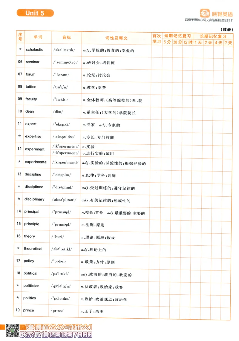 26英语四级-核心词汇-艾宾浩斯抗遗忘打卡--刘晓燕_2026年6月其他机构_05.2026四级英语26年06月_06.2026四级英语刘晓燕班_00.书籍扫描
