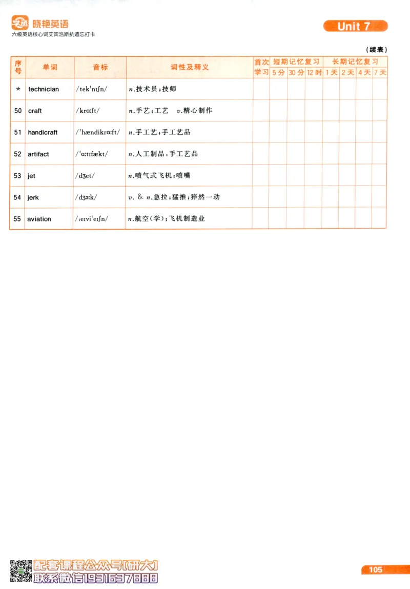 26英语六级-核心词-艾宾浩斯抗遗忘打卡--刘晓燕_2026年6月其他机构_06.2026六级英语26年06月_06.2026六级英语刘晓燕班_00.书籍讲义