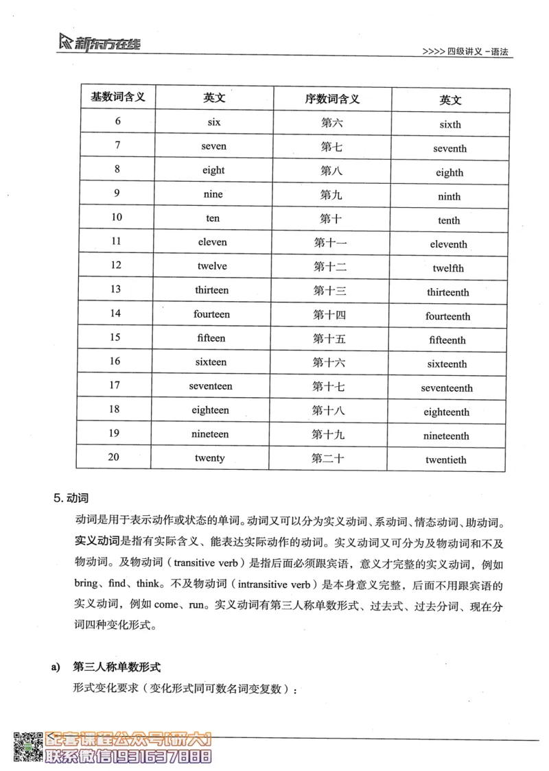 26英语四级--语法讲义--新东方在线_2026年6月其他机构_05.2026四级英语26年06月_08.2026四级英语新东方班+_00.配课书籍