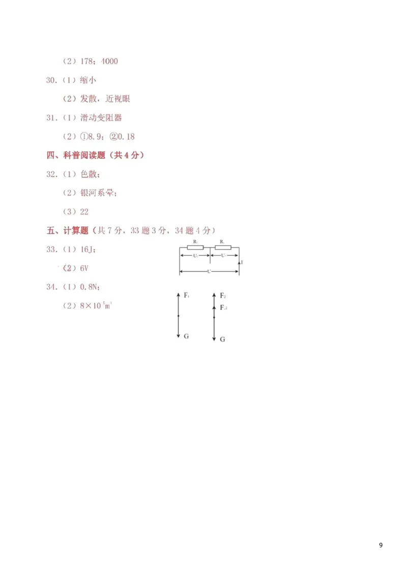 北京市2019年中考物理真题试题(1)_4.2015-2025年中考物理_2.物理中考真题2015-2024年_2019年中考物理真题175份
