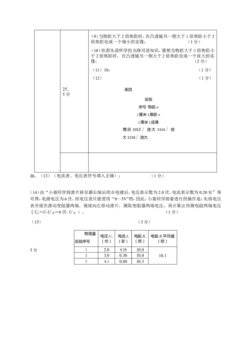 2018届宝山区、嘉定区中考物理二模_0122026上海中考一模二模真题试卷_2025-2012年_4.上海中考物理一模二模（14-24）_二模_2018年上海市中考物理二模试卷（15份）