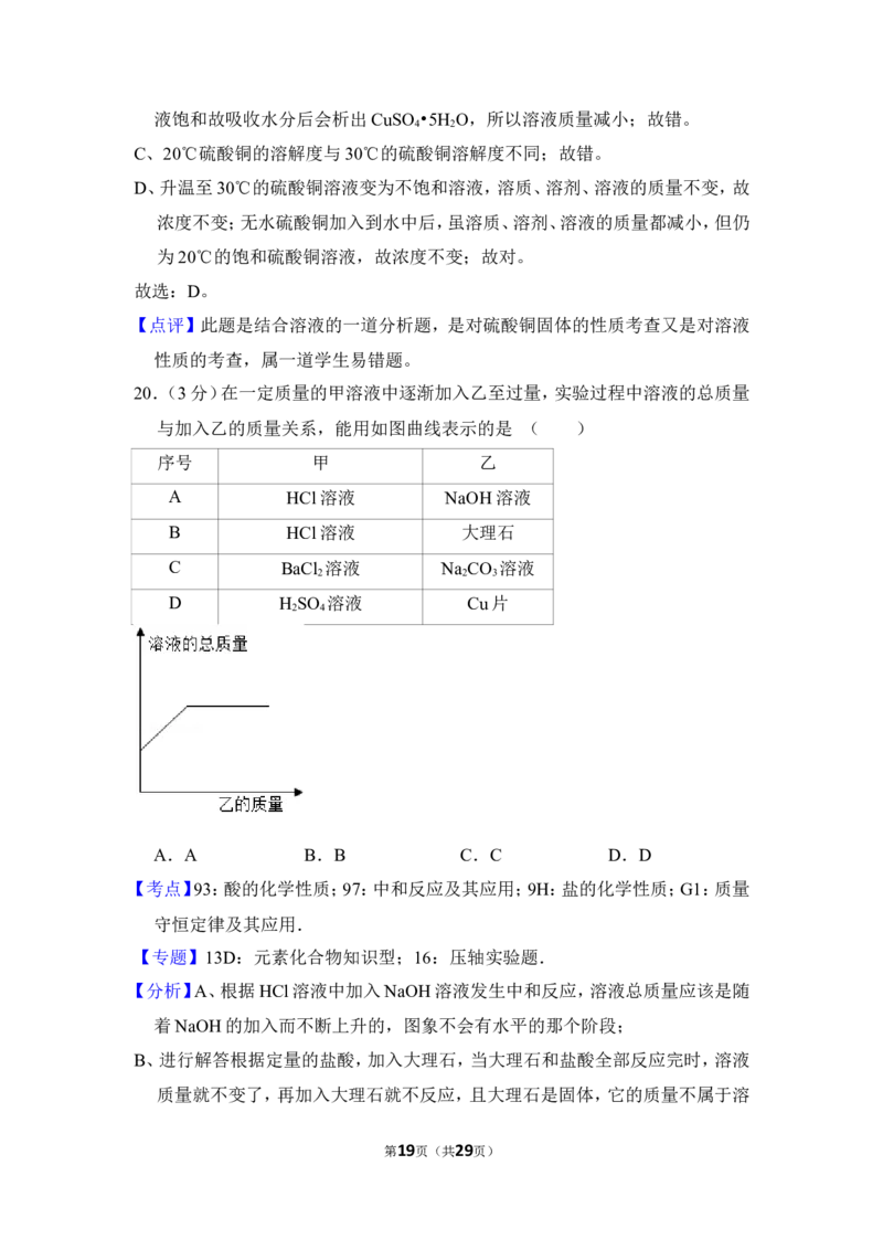 2012年上海市金山区中考化学二模试卷_0122026上海中考一模二模真题试卷_2025-2012年_5.上海中考化学一模二模（12-24）_二模_2012年上海市中考化学二模试卷（17份）