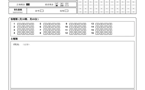 历史答题卡_2024年12月试卷_1210四川省绵阳市南山中学2024-2025学年高一上学期12月月考_四川省绵阳市南山中学2024-2025学年高一上学期12月月考历史试题PDF版含解析