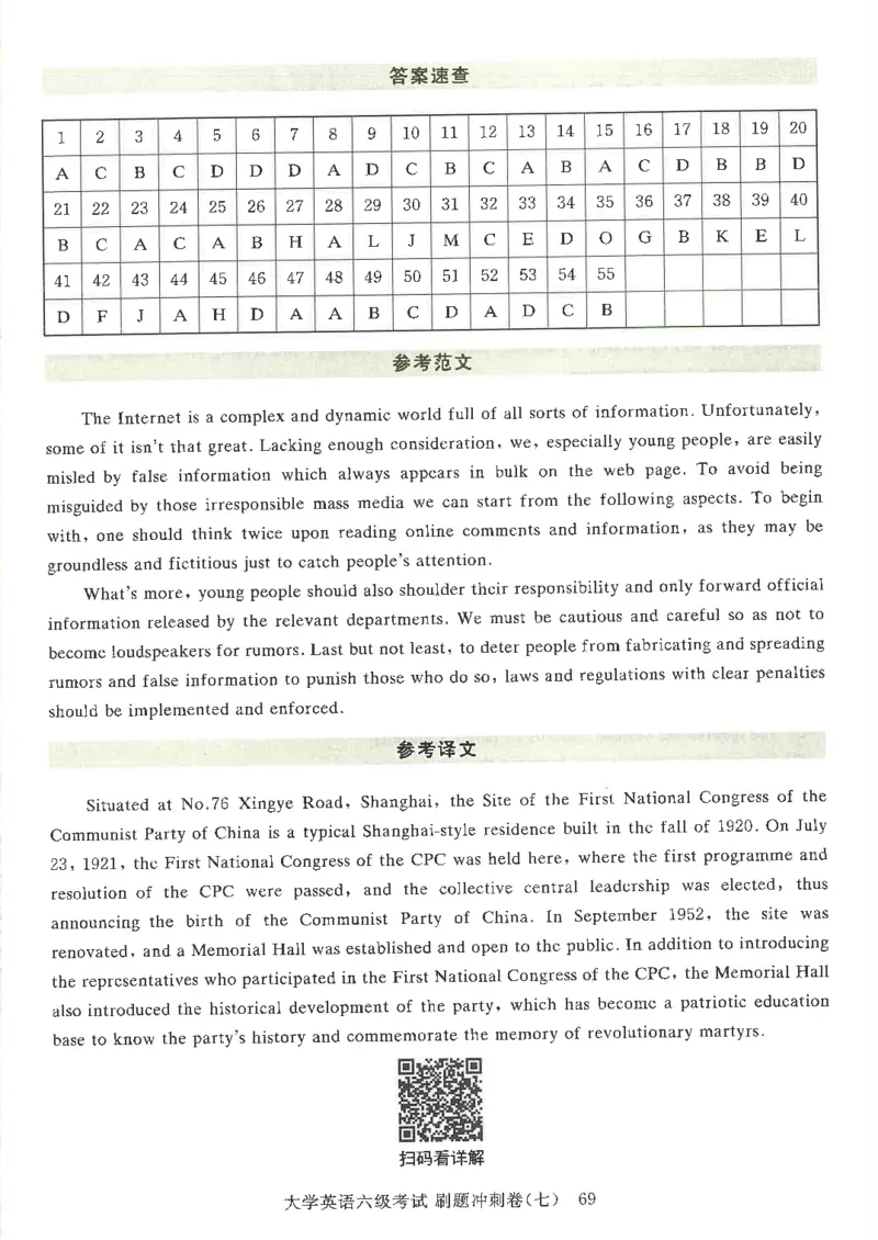 就这样过英语六级刷题冲刺卷_2025刘晓燕四六级_2025年12月刘晓燕六级全程班_00讲义资料_就这样过英语六级（真题+模拟）电子资料）_就这样过英语六级刷题冲刺卷