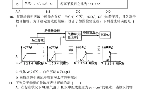 化学_2025年11月高一试卷_251126河南省南阳市方城县第一高级中学2025-2026学年高一上学期11月期中_河南省南阳市方城县第一高级中学2025-2026学年高一上学期11月期中化学试题（含答案）