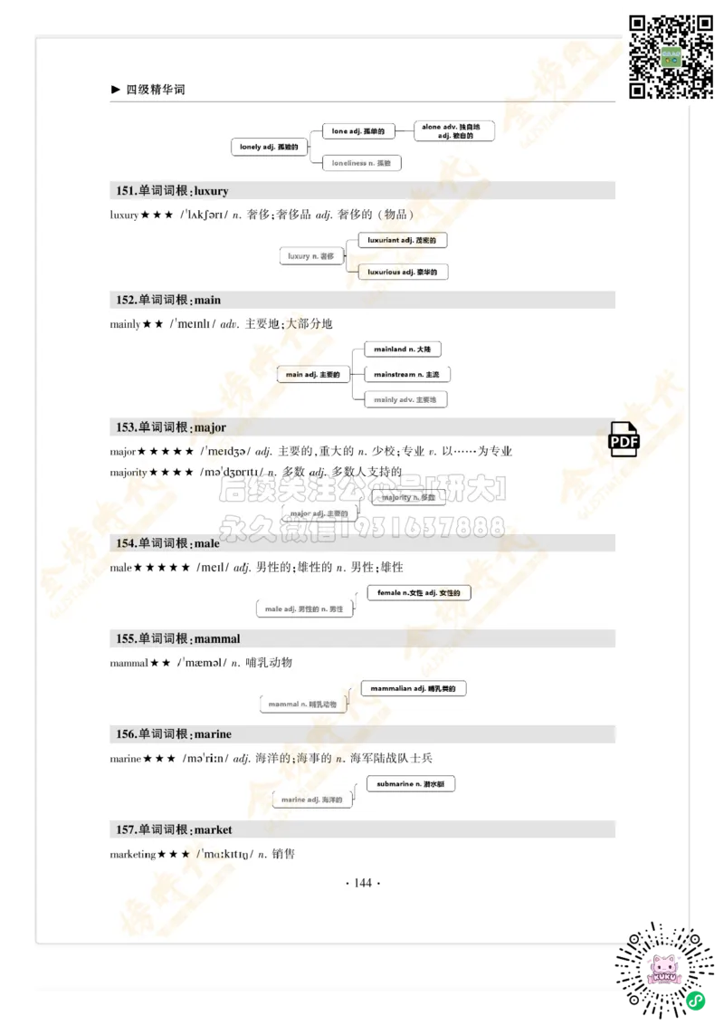 枪哥英语&middot;四级词汇语法讲义_2026年6月其他机构_05.2026四级英语26年06月_03.2026四级英语金榜老师_00讲义