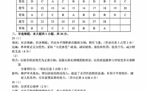 历史答案_2025年11月高一试卷_251128浙江省台金七校联盟2025-2026学年高一上学期11月期中联考_浙江省台金七校联盟2025-2026学年高一上学期11月期中联考历史试题含答案