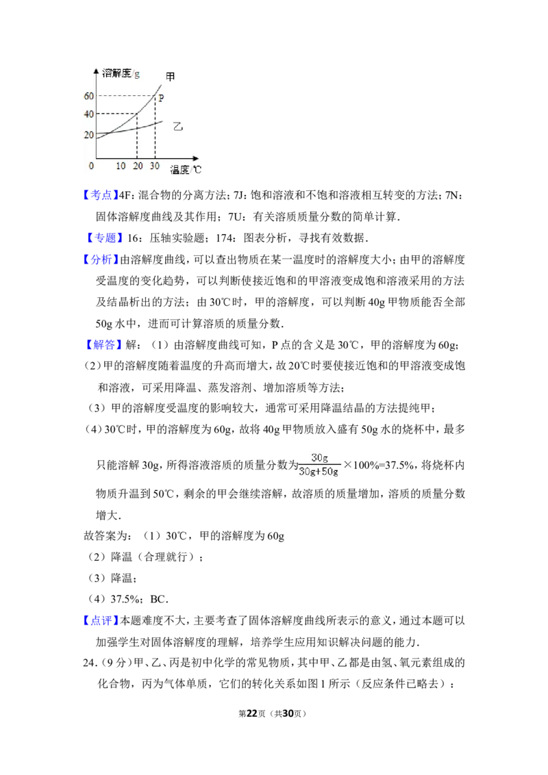 2012年上海市浦东新区中考化学二模试卷_0122026上海中考一模二模真题试卷_2026年上海一模_上海1500初中高中试卷_初中_上海中考一模二模三模真题卷及解析_二模
