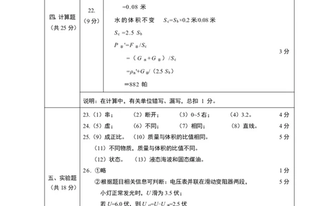 2018届虹口区中考物理二模-答案_0122026上海中考一模二模真题试卷_2025-2012年_4.上海中考物理一模二模（14-24）_二模_2018年上海市中考物理二模试卷（15份）_赠PDF版