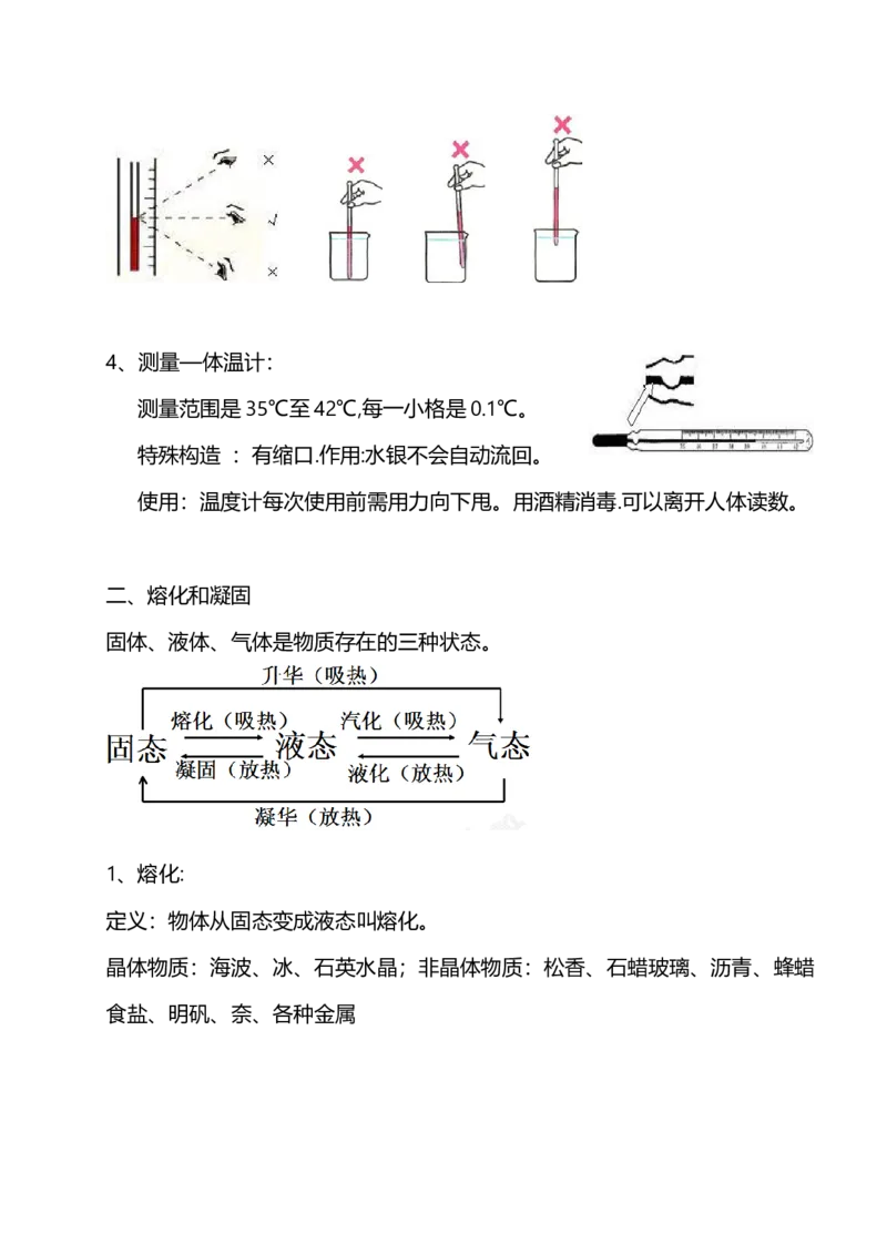 识点归纳总结清单_初物_八年级上下册+九年级全一册物理_八年级物理上册_知识点汇总（完）